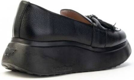 Wonders Stijlvolle Loafer met Kwastjes voor Vrouwen Black Dames