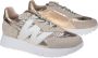 Wonders Stijlvolle Urban Sneaker met MemoryGel Binnenzool Beige Dames - Thumbnail 5