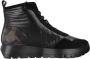 Wonders Stijlvolle Veterschoenen voor Vrouwen Black Dames - Thumbnail 4