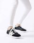 Wonders Zwarte en beige damessneakers Black Dames - Thumbnail 2