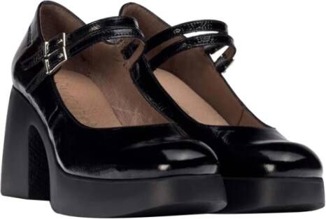 Wonders Zwarte Hak Pumps Elegant Ontwerp Black Dames