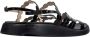 Wonders Zwarte Lage Sandalen Elegant Comfortabel Black Dames - Thumbnail 2