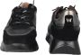 Wonders Zwarte Leren Sneaker Stijlvol & Comfortabel Black Dames - Thumbnail 4