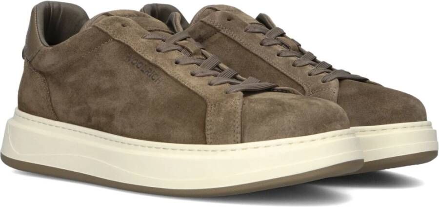 Woolrich Arrow Court Man Sneakers Beige Heren