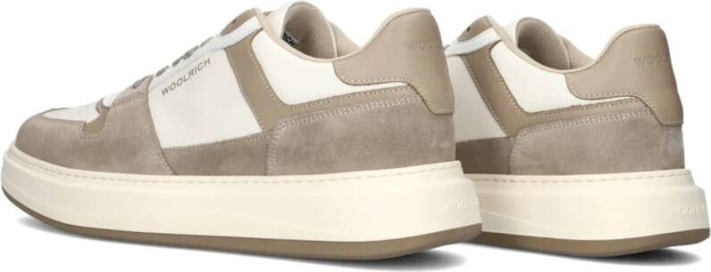 Woolrich Arrow Court Man Sneakers Beige Heren