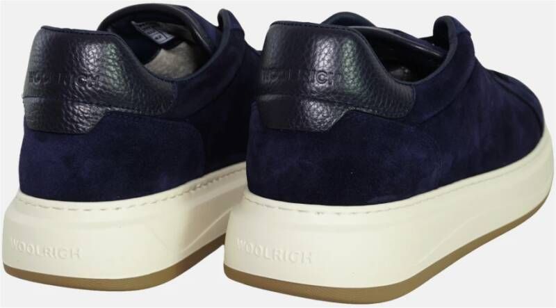 Woolrich Arrow Court Sneaker voor heren Blue Heren