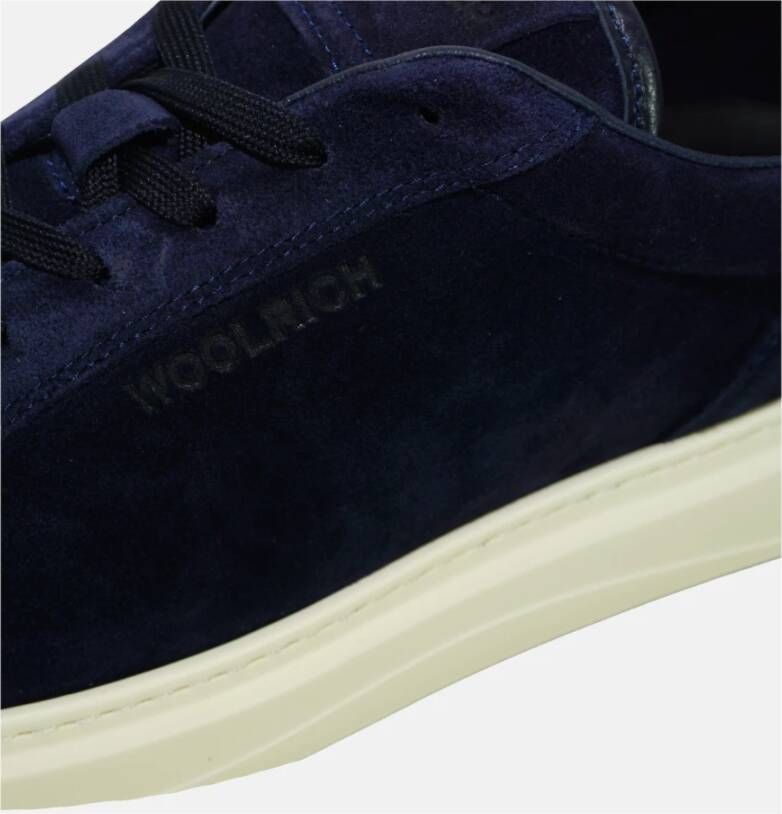 Woolrich Arrow Court Sneaker voor heren Blue Heren