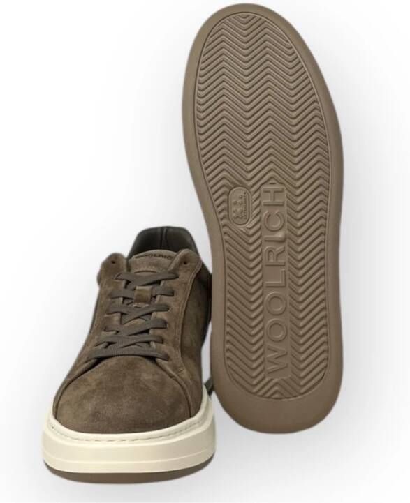 Woolrich Arrow Court Sneakers Brown Heren