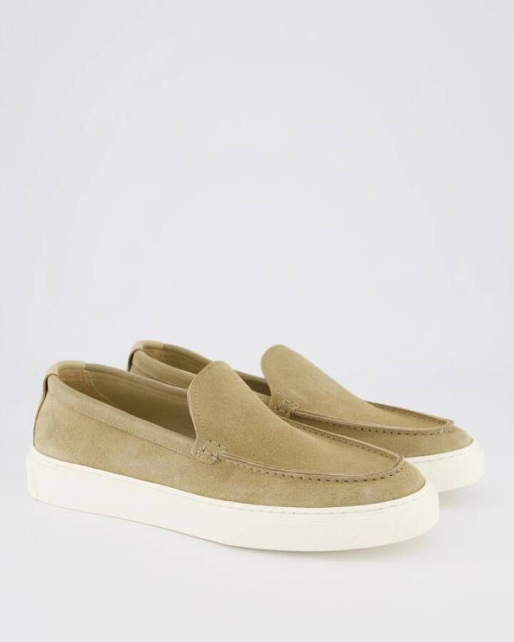 Woolrich Beige Slip On Loafers Beige Heren