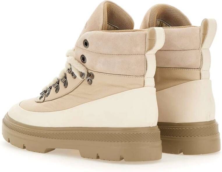 Woolrich Beige Dameslaarzen Beige Dames