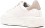 Woolrich Witte Leren Sneakers met Grijze Profielen White Dames - Thumbnail 16