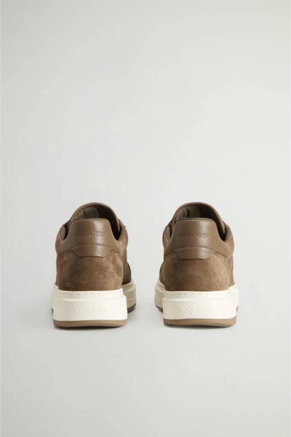 Woolrich Beige Sneakers voor Mannen en Vrouwen Beige Heren