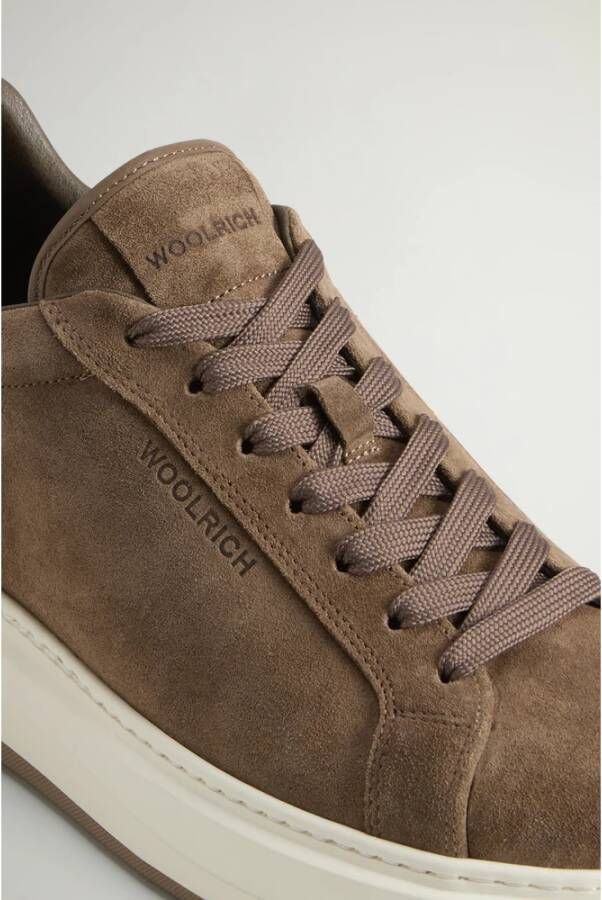 Woolrich Beige Sneakers voor Mannen en Vrouwen Beige Heren