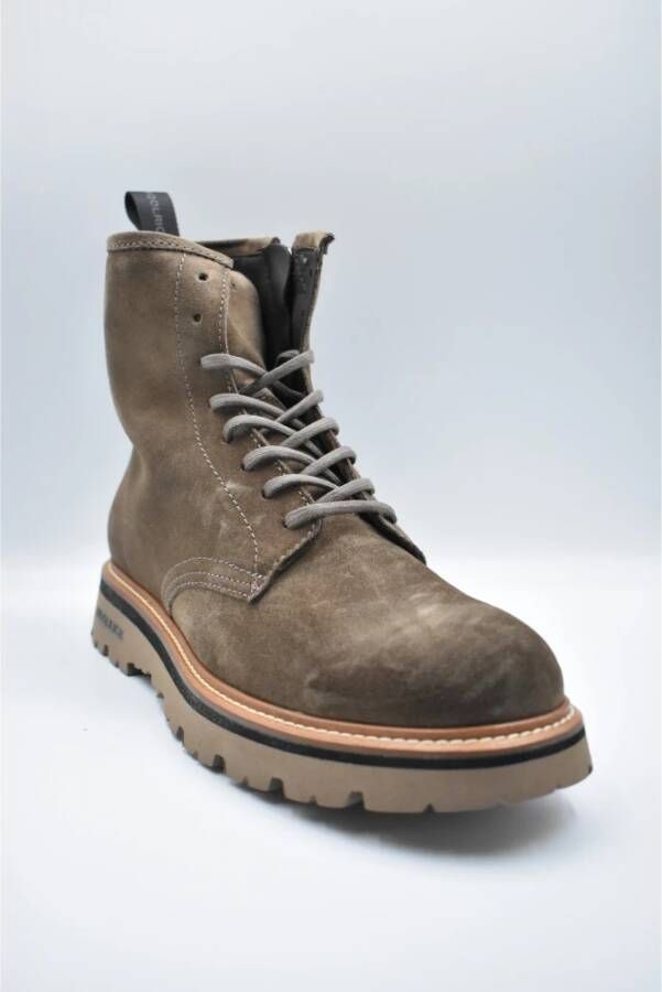 Woolrich Beige Veterschoenen voor Heren Beige Heren