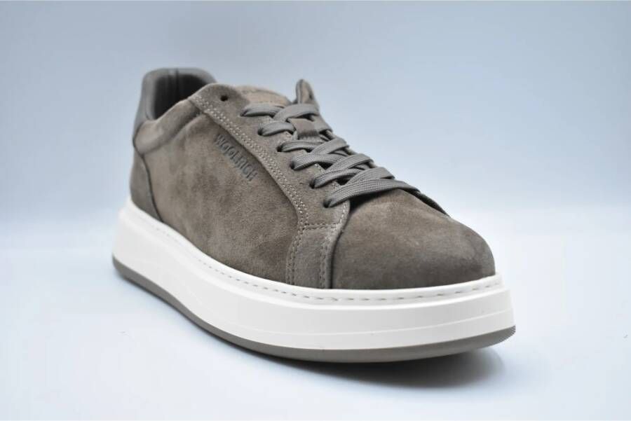 Woolrich Beige Veterschoenen voor Mannen Beige Heren