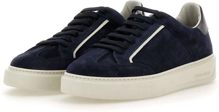 Woolrich Blauwe Sneakers Heren Blue Heren