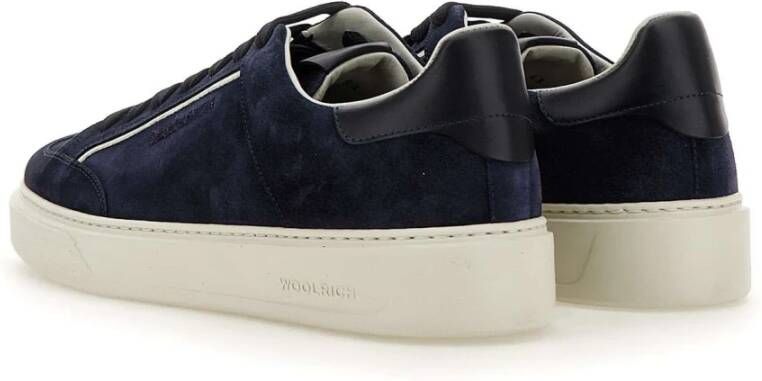 Woolrich Blauwe Sneakers Heren Blue Heren