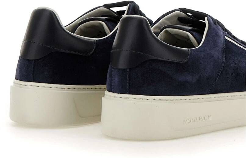 Woolrich Blauwe Sneakers Heren Blue Heren