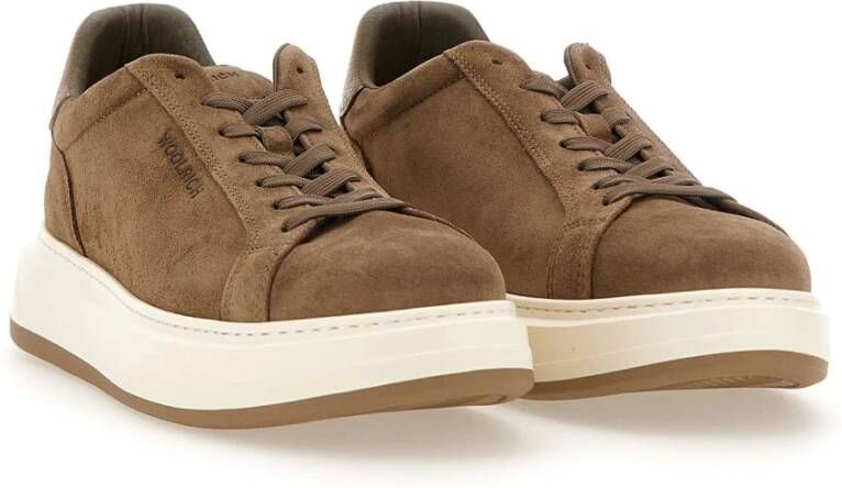 Woolrich Bruine Sneakers Brown Heren