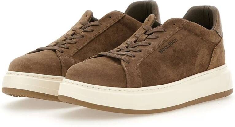 Woolrich Bruine Sneakers Brown Heren