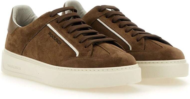 Woolrich Bruine Sneakers Brown Heren