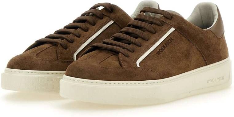 Woolrich Bruine Sneakers Brown Heren