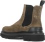 Woolrich Bruine Suède Chelsea Boots met Rubberen Zool Brown Heren - Thumbnail 4