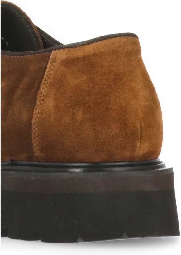 Woolrich Bruine Suède Veterschoenen Brown Heren