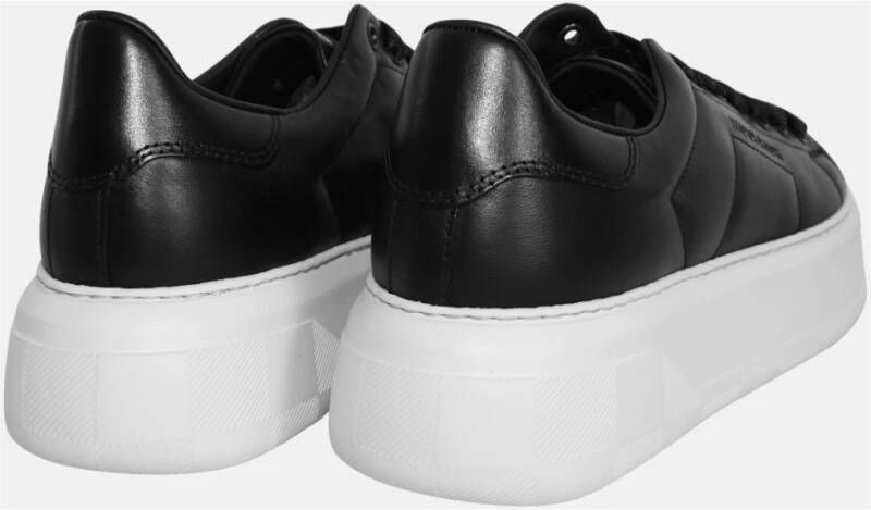 Woolrich Chunky Court Nappa Sneaker Black Dames