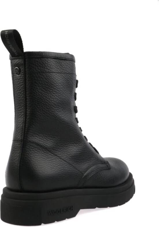 Woolrich Grana City Boot Ongevoerd Stijlvol Comfortabel Black Dames