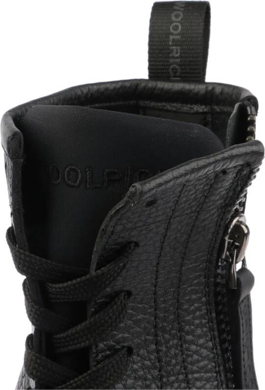 Woolrich Grana City Boot Ongevoerd Stijlvol Comfortabel Black Dames