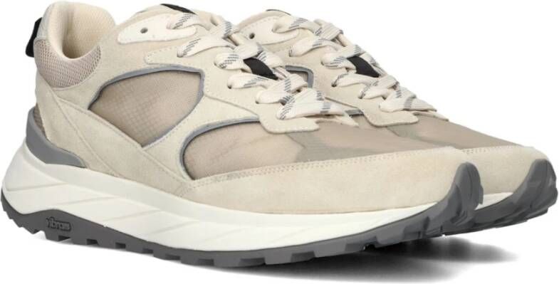 Woolrich Heren Sneakers Stijlvol Comfort Beige Heren