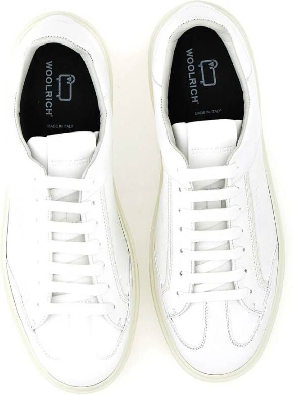 Woolrich Heren Witte Sneakers White Heren