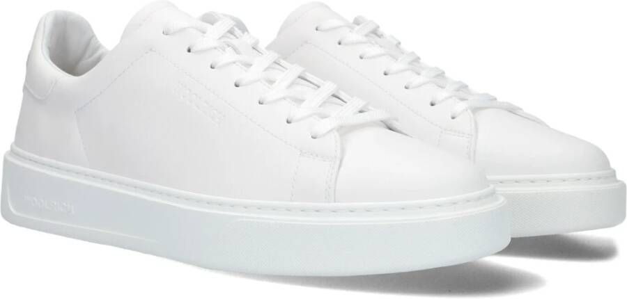 Woolrich Klassieke Court Man Sneakers White Heren