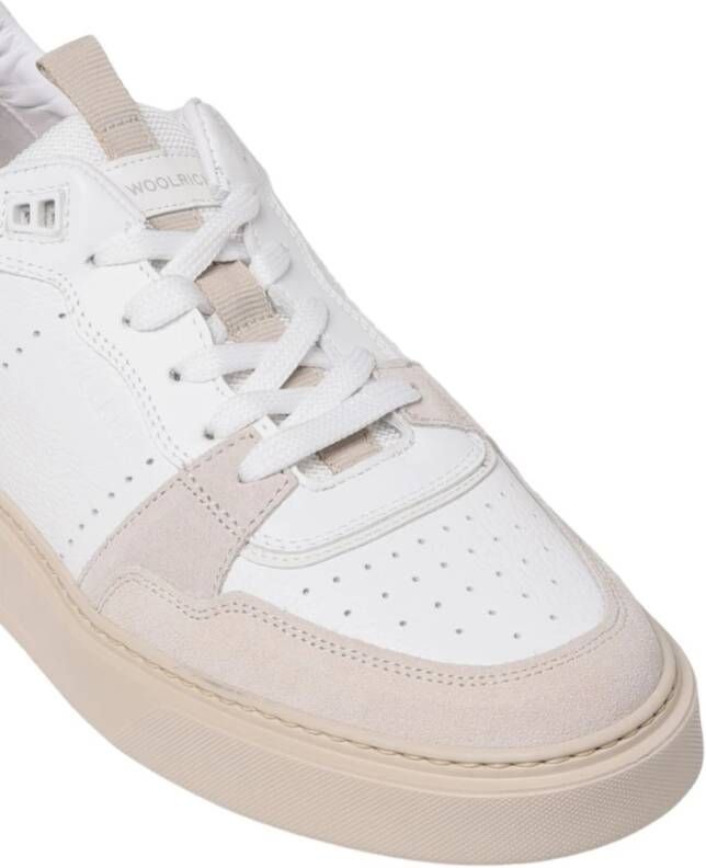 Woolrich Lage Sneakers White Heren