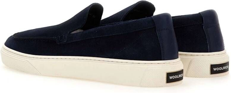 Woolrich Loafers Blue Heren