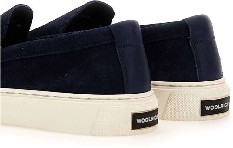 Woolrich Loafers Blue Heren