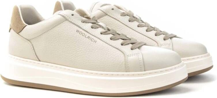 Woolrich Pijl Sneakers voor Mannen Beige Heren