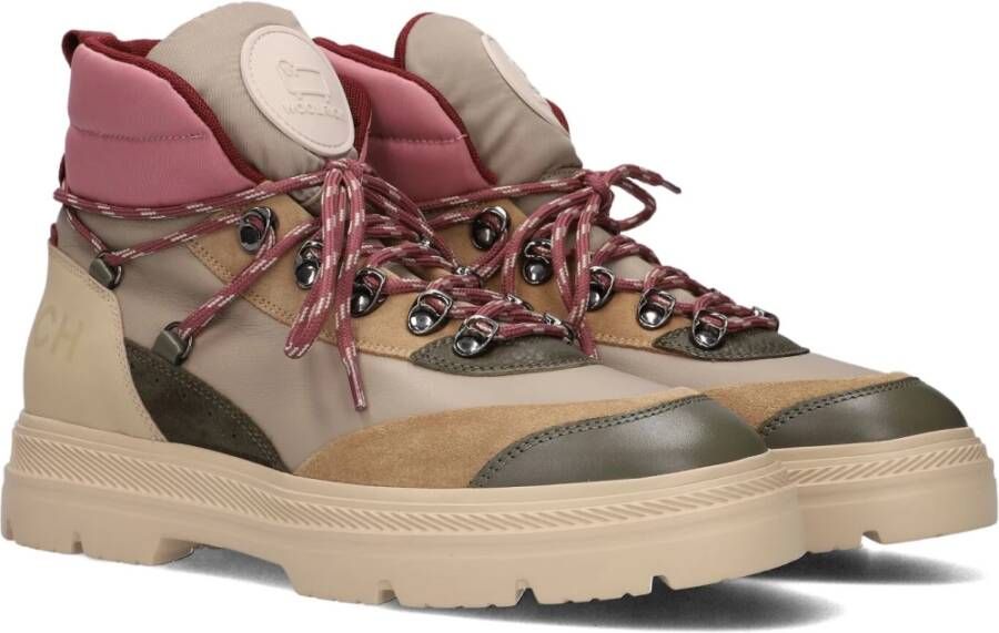 Woolrich Retro Wandelschoen Gum Groen Multicolor Dames