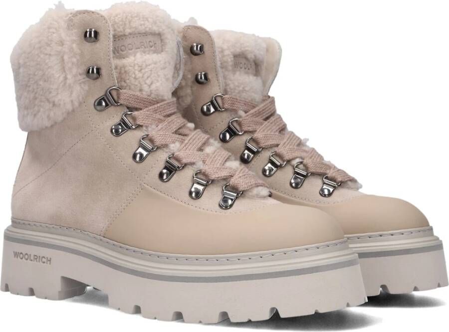 Woolrich Sheepskin High Logger Laarzen Beige Dames