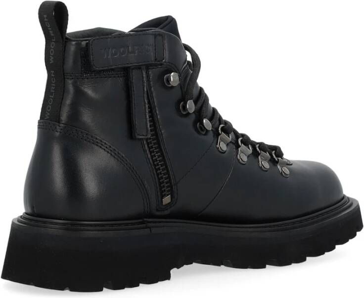 Woolrich Stadswandelboot Kalf Nero Black Heren