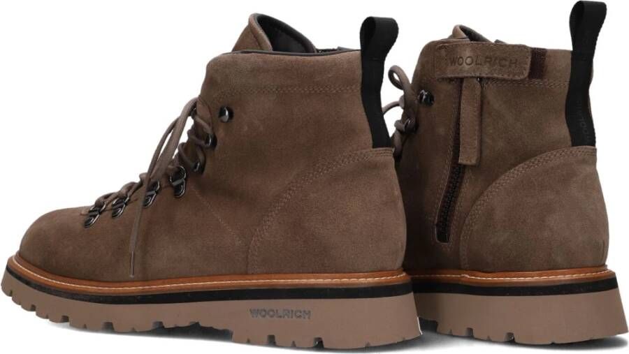 Woolrich Stadswandelschoenen Taupe Suède Brown Heren