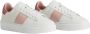 Woolrich Wit Roze Leren Sneakers Vibram Zool White Dames - Thumbnail 2