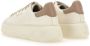 Woolrich Witte Leren Sneakers met Grijze Profielen White Dames - Thumbnail 9