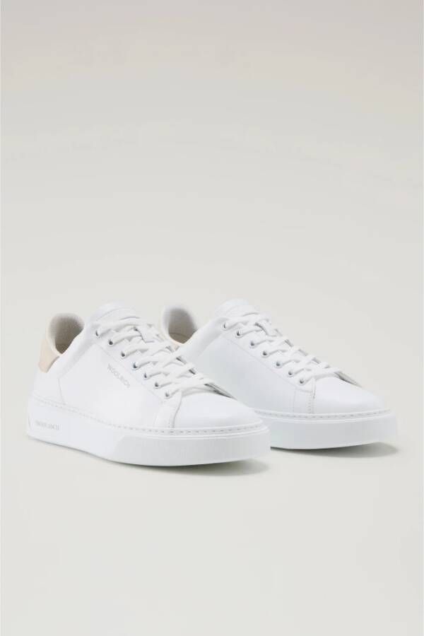 Woolrich Witte Sneakers voor Schoeisel White Heren