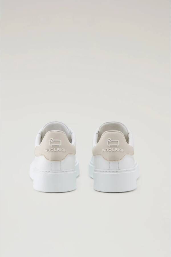 Woolrich Witte Sneakers voor Schoeisel White Heren