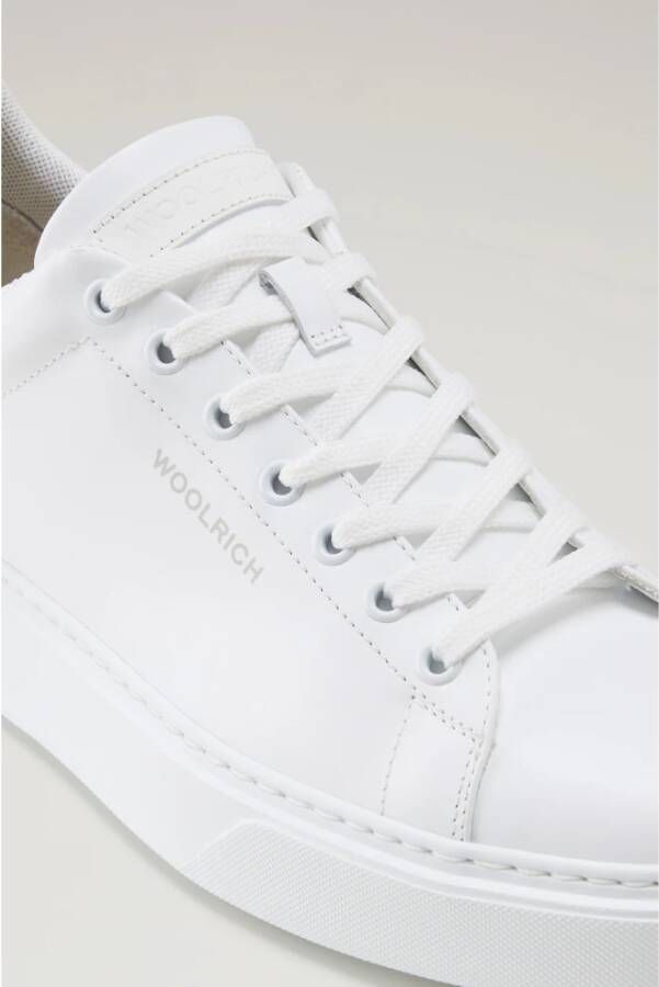 Woolrich Witte Sneakers voor Schoeisel White Heren