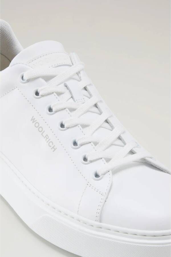 Woolrich Witte Sneakers voor Schoeisel White Heren