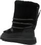 Woolrich Zwarte Shearling Mid-Calf Laarzen Black Dames - Thumbnail 4