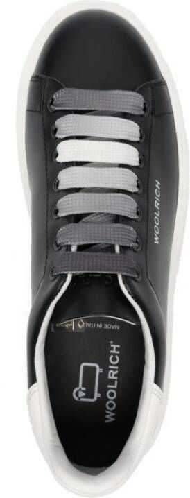 Woolrich Zwarte Sneakers Black Dames